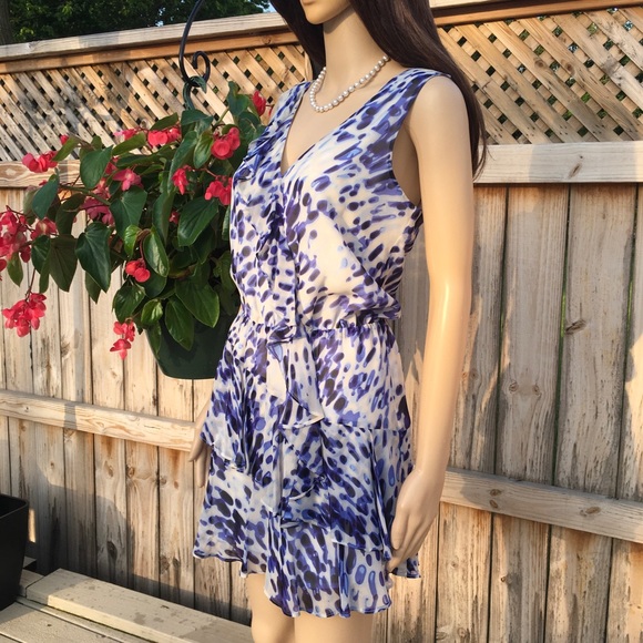 NWOT BCBGMAXAZRIA SILK DRESS - Picture 10 of 11